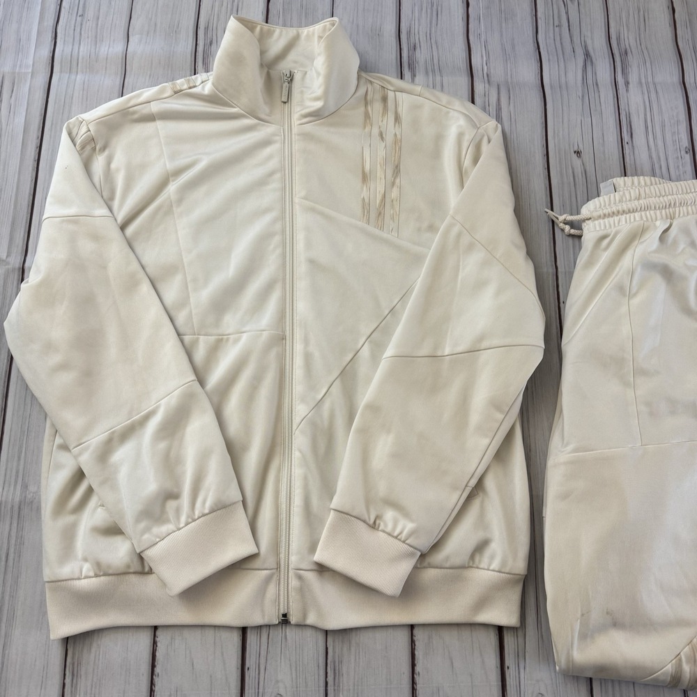 Adidas x Danielle Cathari Firebird Cloud White Track Pants & Jacket Size Large - Picture 3 of 16
